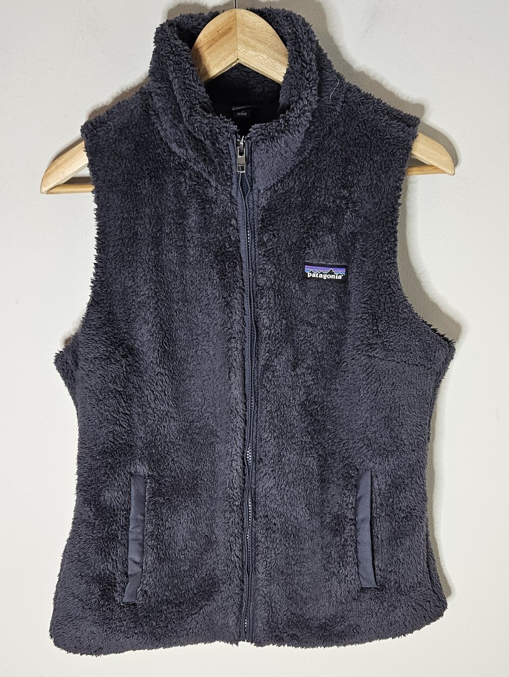 Patagonia Women's Los Gatos Fleece Vest Smolder Blue Medium